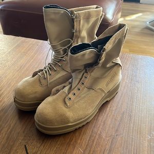 Mens Belleville steel toe boots